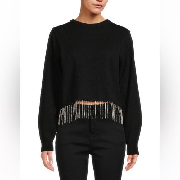House of Harlow 1960 Sweaters - House of Harlow Revolve Tassel Diamond‎ Mohair Blend Sweater